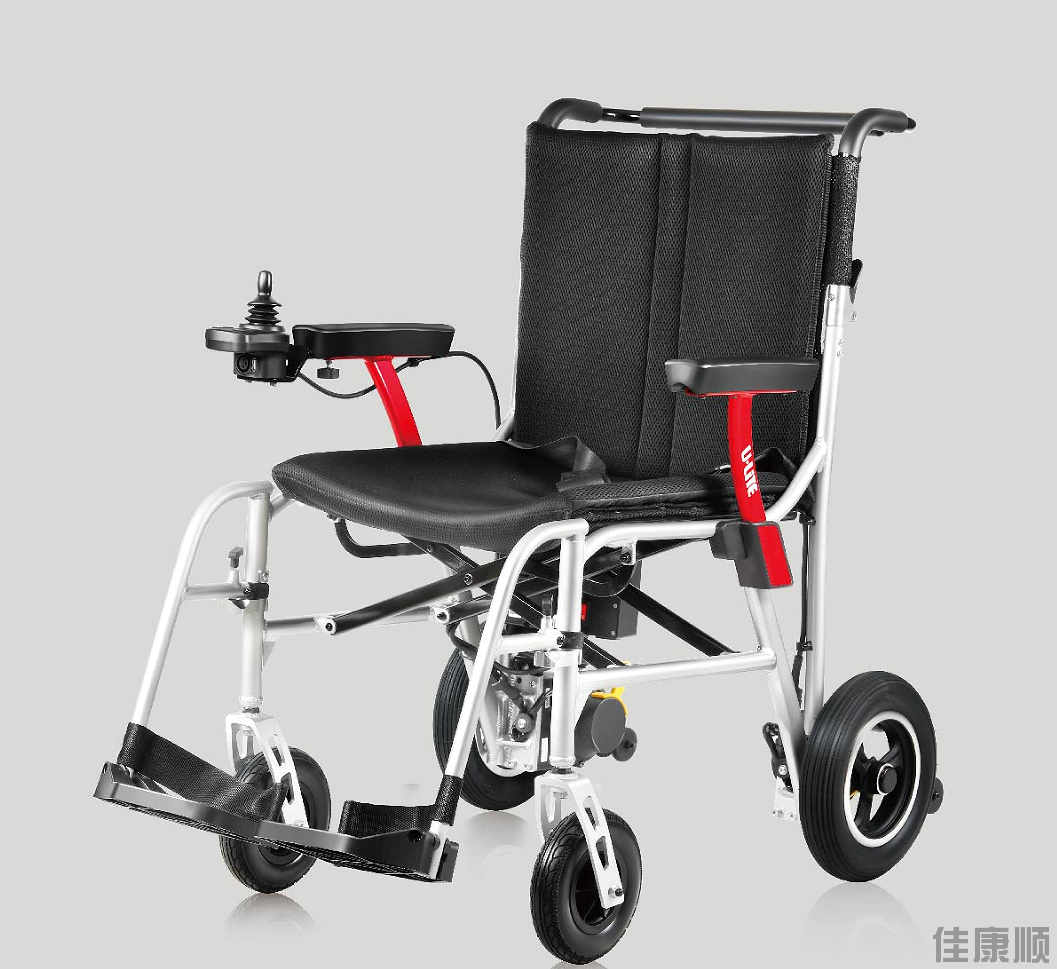 P16L超轻铝镁合金电动轮椅
